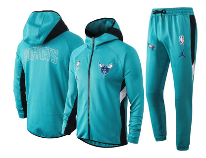 Conjunto Nike NBA Therma Flex Charlotte Hornets Treino