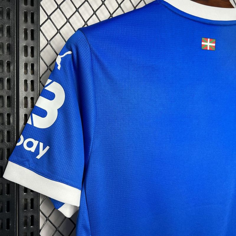 Camisa do Alavés I 24/25 Branca e azul