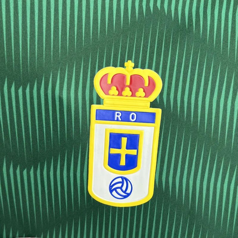 Camisa Real Oviedo Branca Third  24/25 Masculina