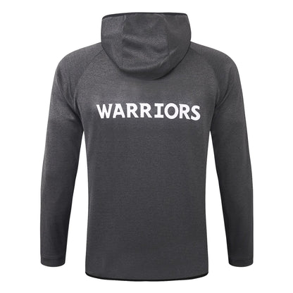 Conjunto Nike NBA Therma Flex Golden State Warriors Preto Treino