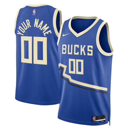 Regata NBA Milwaukee Bucks City Edition 24/25 Masculina