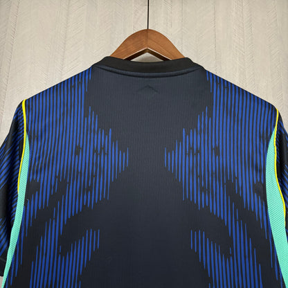 [PRONTA ENTREGA] Camisa Brasil Away 2026 Azul e Preta - Torcedor