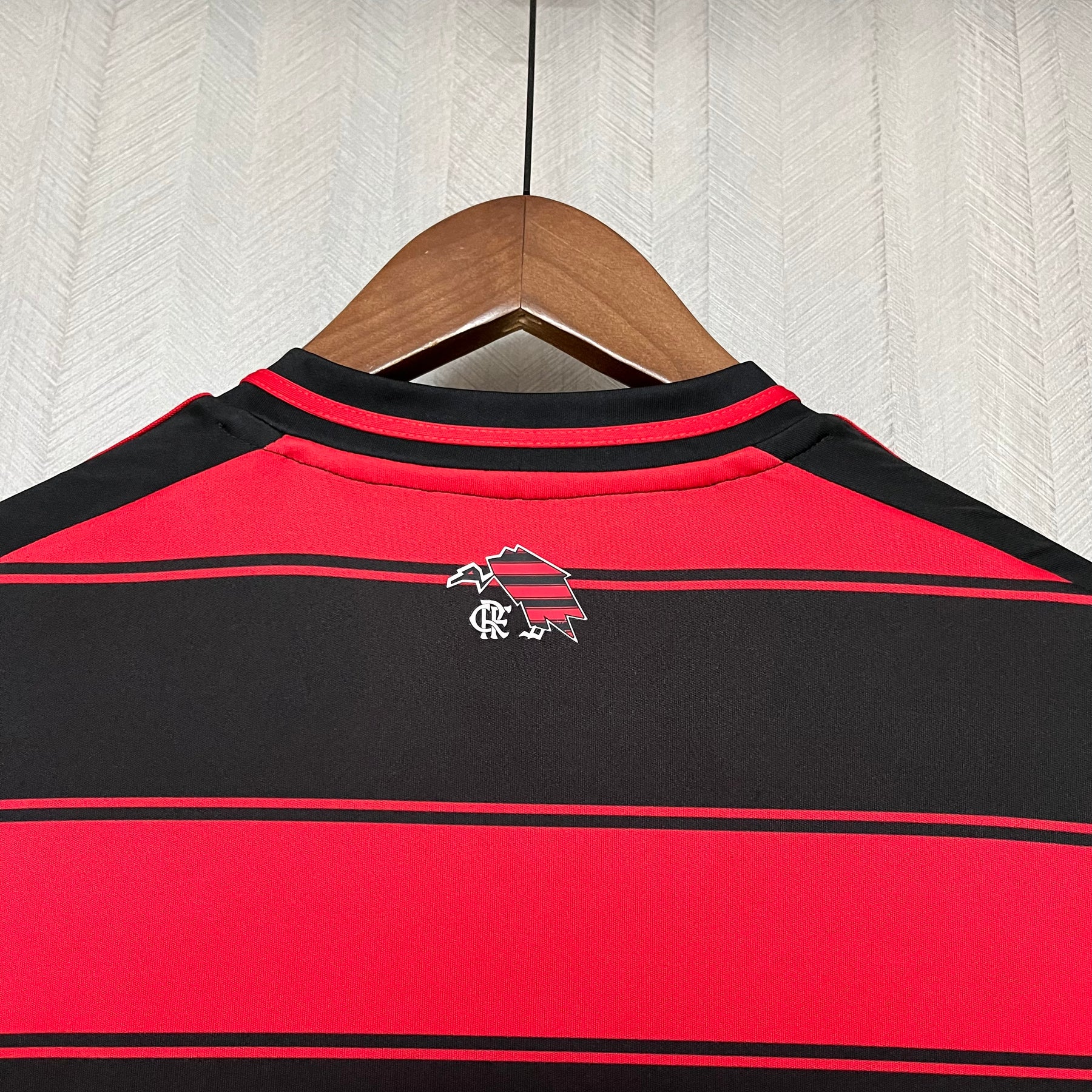 Camisa Flamengo I 2025  s/n° Torcedor Adidas Masculina - Vermelho+Preto