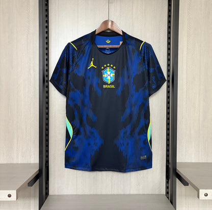 [PRONTA ENTREGA] Camisa Brasil Away 2026 Azul e Preta - Torcedor