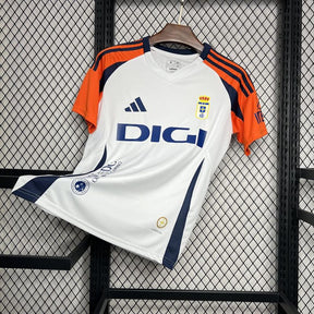 Camisa Real Oviedo Branca Away II 24/25 Masculina