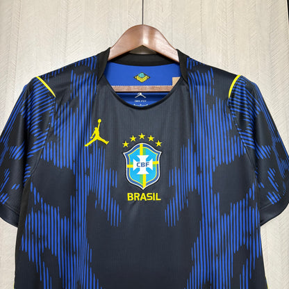 [PRONTA ENTREGA] Camisa Brasil Away 2026 Azul e Preta - Torcedor