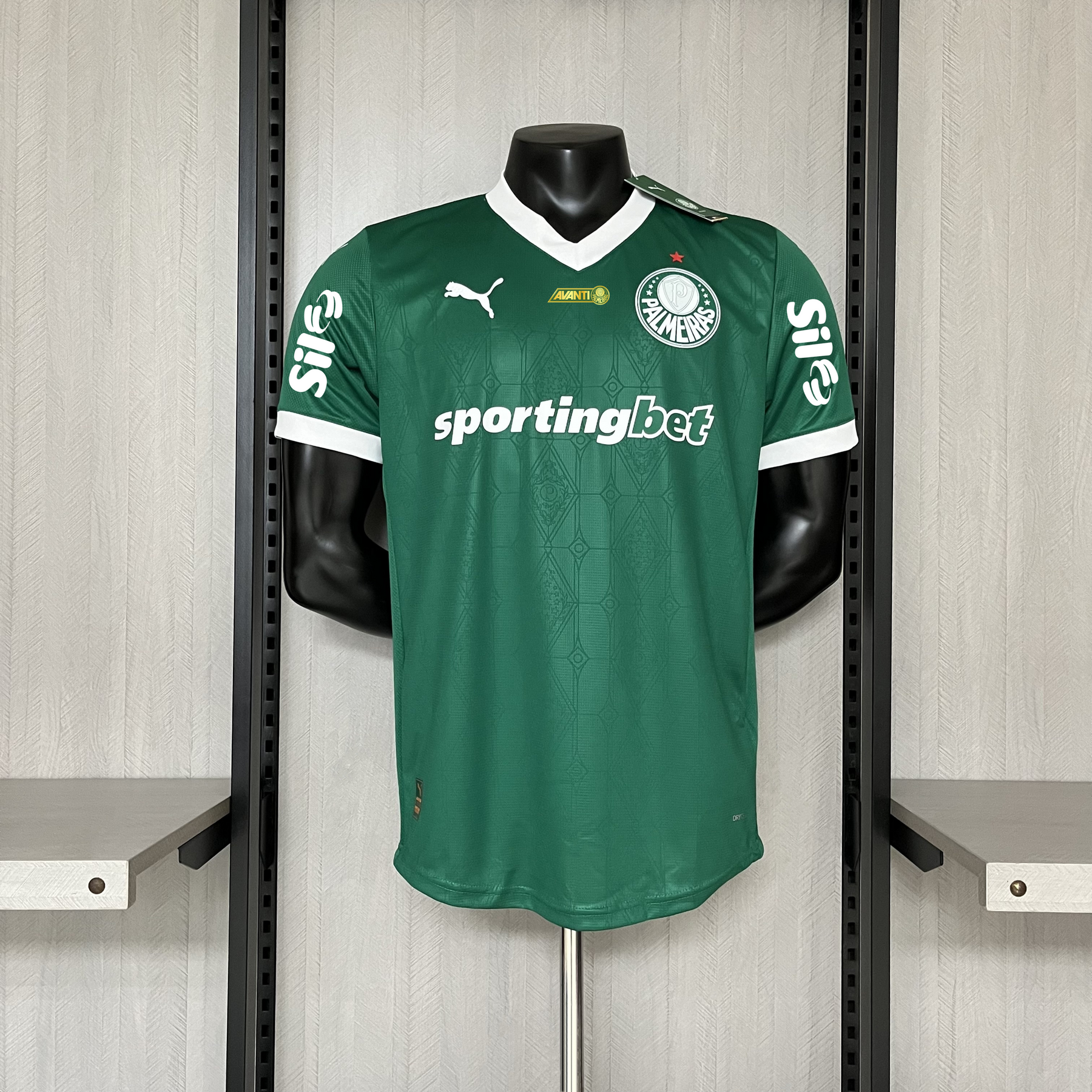 Camisa Palmeiras I 2025 Jogador  C/Patrocinio - Verde