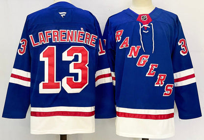 Camisa NHL New York Rangers Jersey Azul