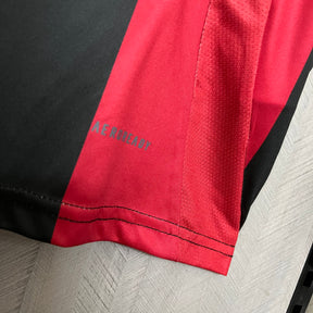 Camisa Fullham lI 24/25 Adidas - Preta e Vermelha