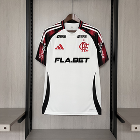 Camisa Flamengo II 2025 Torcedor Adidas Masculina - Branco