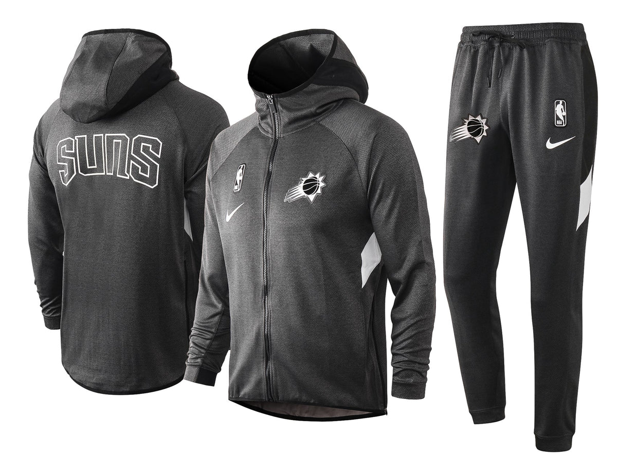 Conjunto Nike NBA Therma Flex Phoenix Suns Preto Treino