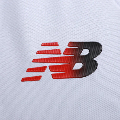 Camisa São Paulo I 2026/27 Jogador New Balance Masculina - Branco+Vermelho