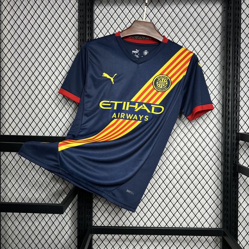 Camisa Girona II 24/25 - Masculino Torcedor - Azul