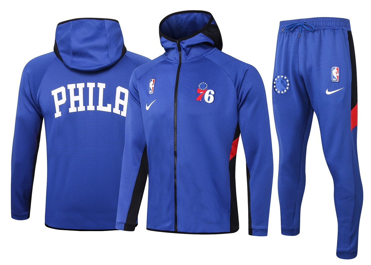 Conjunto Nike NBA Therma Flex Philadelphia 76ers Treino