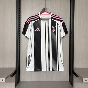 Camisa da Juventus Home 2025 - Preta e Branca