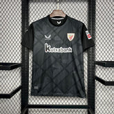 Camisa Athletic Bilbao Goleiro 24/25 s/n° Torcedor Masculino - Preto