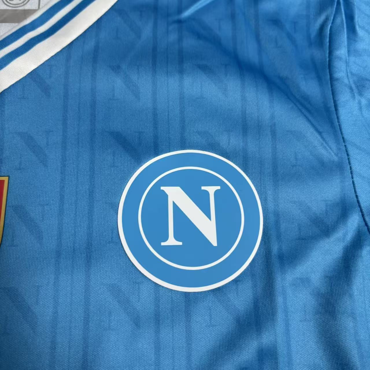 Conjunto Infantil Napoli 2025/26 – DA Sports Oficial