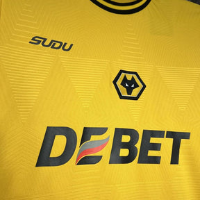Camisa Wolves I 24/25 Castore - Amarelo