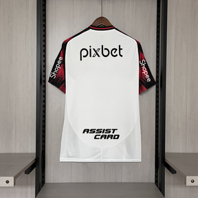 Camisa Flamengo II 2025 Torcedor Adidas Masculina - Branco