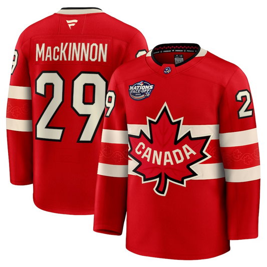 Camisa NHL Canadá 4Nations Face-Off 2025