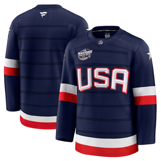 Camisa NHL USA 4Nations Face-Off 2025