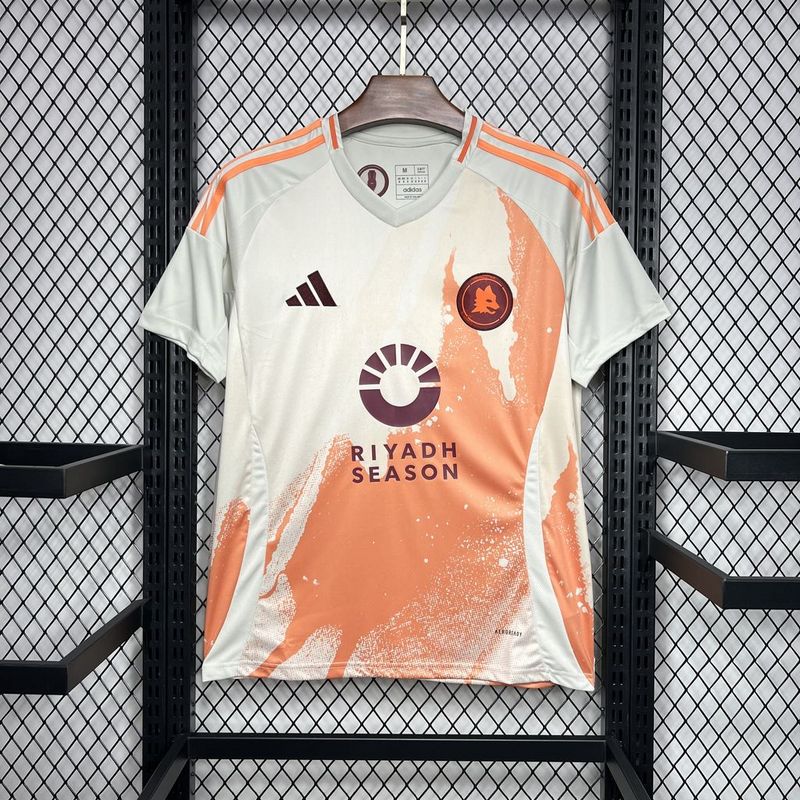 Camisa da Roma Away 24/25 Branca