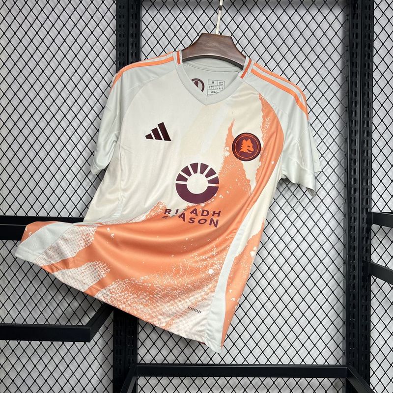 Camisa da Roma Away 24/25 Branca