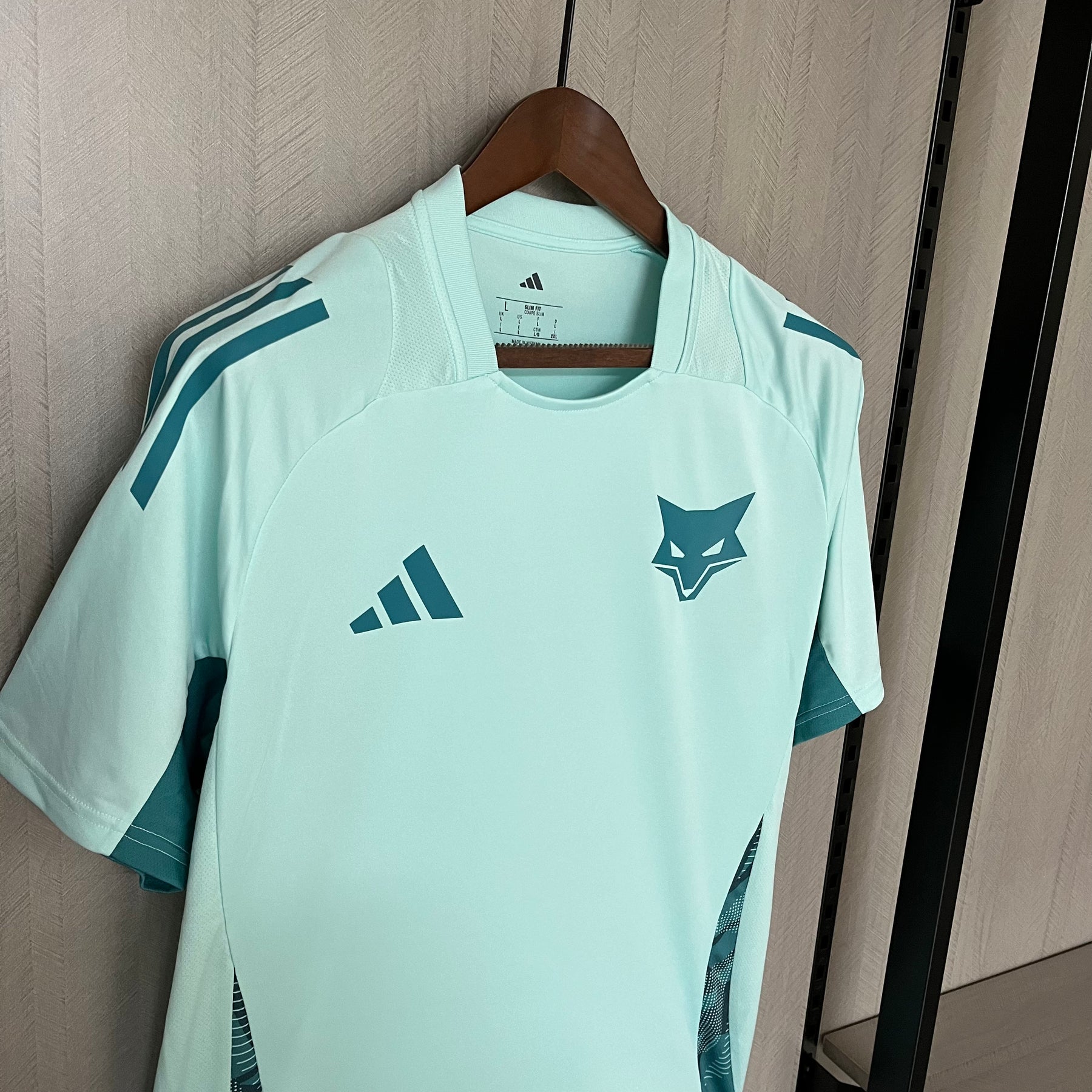 Camisa Cruzeiro 25/26 Treino Adidas Masculina - Azul Turquesa