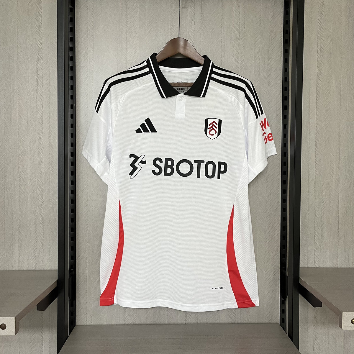 Camisa Fullham I 24/25 Adidas - Branca