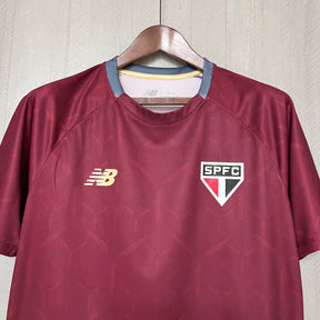 Camisa São Paulo Treino New Balance 2025 Vinho
