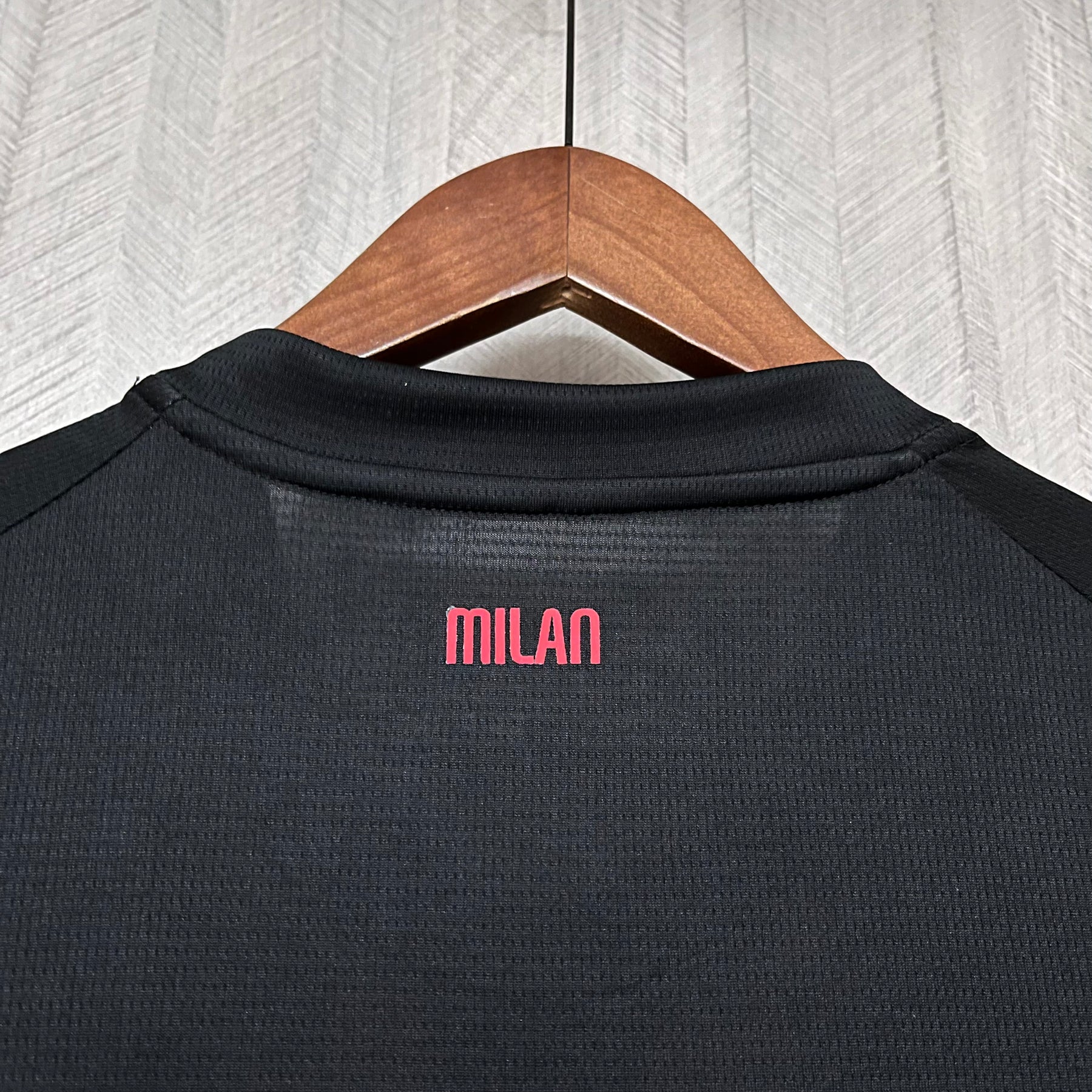 Camisa do Milan Titular 2025 Vermelha+preta