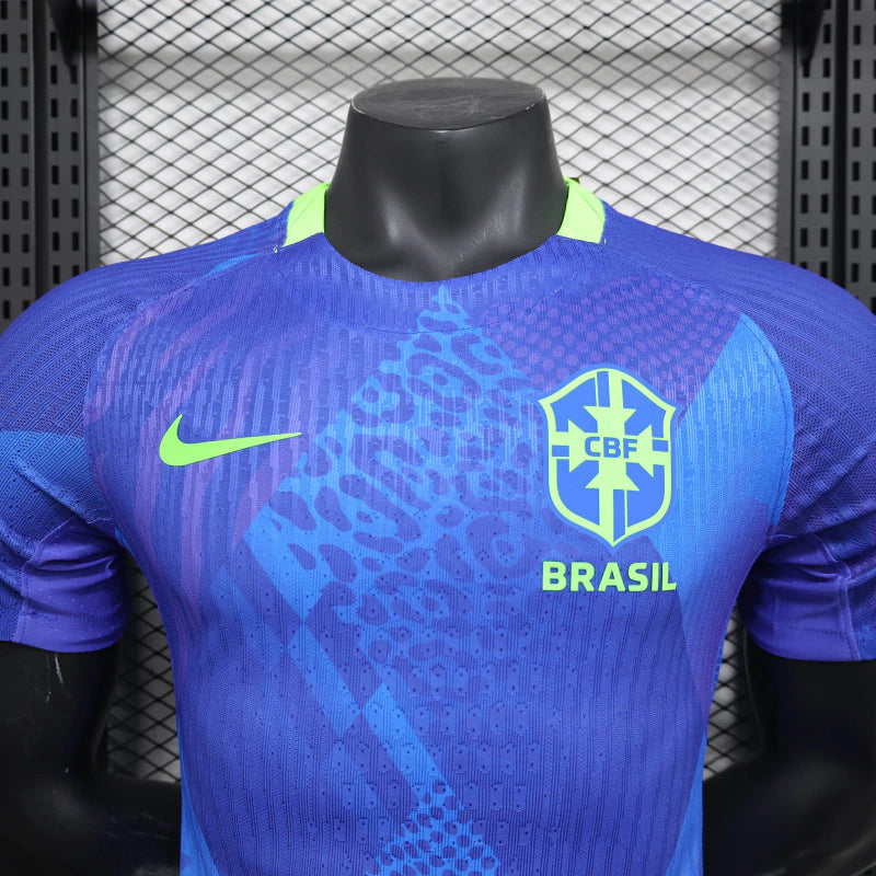 Camisa da Seleção do Brasil II 2025/26 Masculina Azul  Jogador
