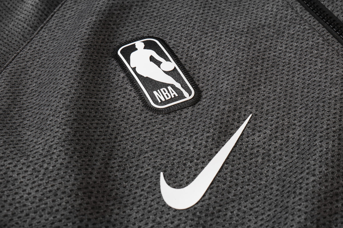 Conjunto Nike NBA Therma Flex Portland Trail Blazer Preto Treino