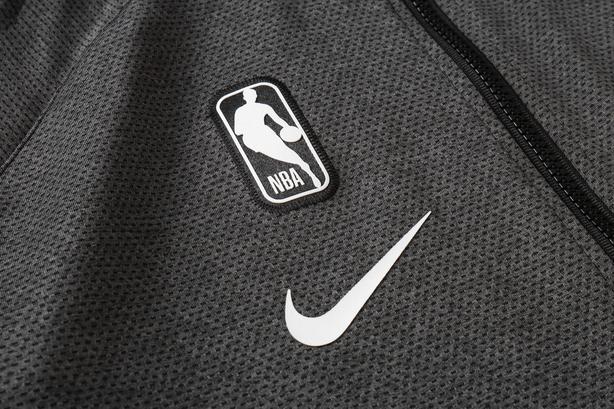 Conjunto Nike NBA Therma Flex Brooklyn Nets Preto Treino