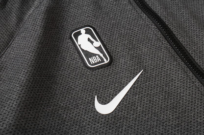 Conjunto Nike NBA Therma Flex Brooklyn Nets Preto Treino