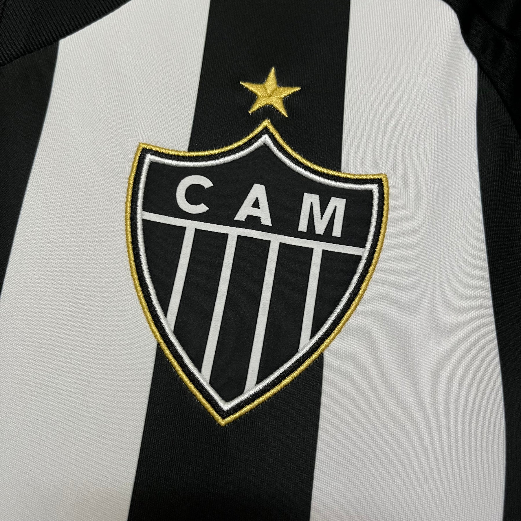 Camisa 1 Atlético MG 25/26 Preta e branca