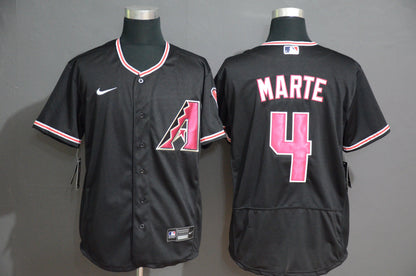 Camisa MLB Arizona Diamondbacks Preta Authentic