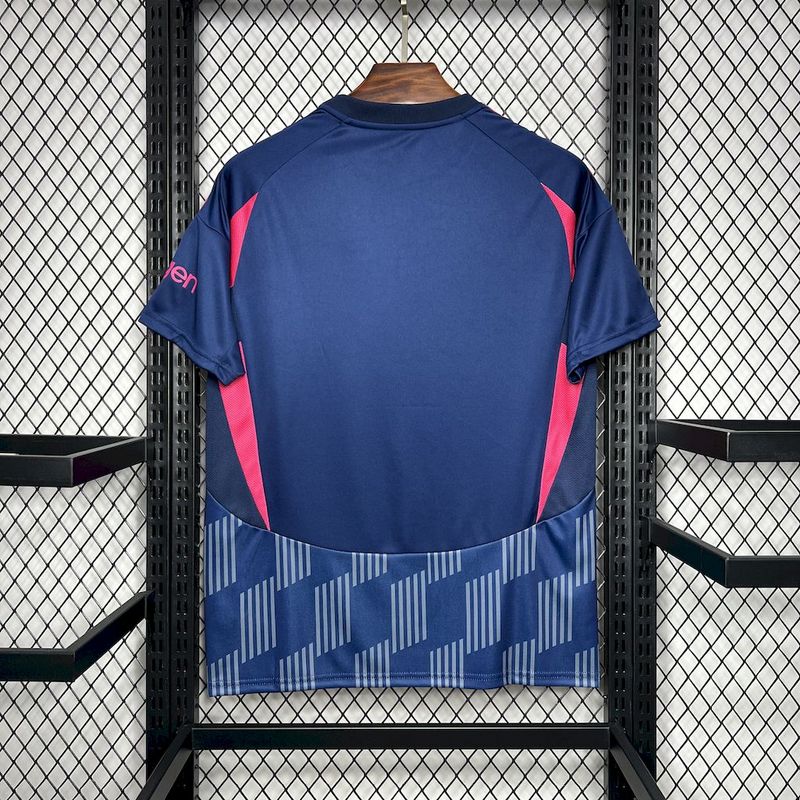 Camisa Nottingham Forest I 24/25  Azul e Vermelho