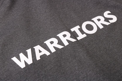 Conjunto Nike NBA Therma Flex Golden State Warriors Preto Treino