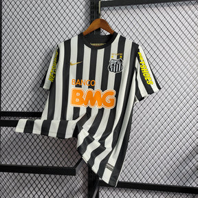 Camisa Santos Retrô 2012/2013 Preta e branca - Nike