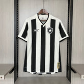 Camisa Reebok Botafogo 24/25 Casa - Preta e Branca  (Patch)