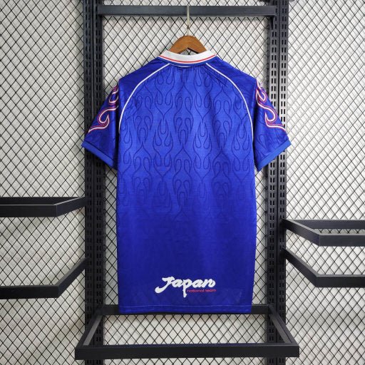 asics 日本代表ユニフォーム　1998/99 Camisa Japão Asics Retrô 98-99 Big Flame – DA Sports Oficial