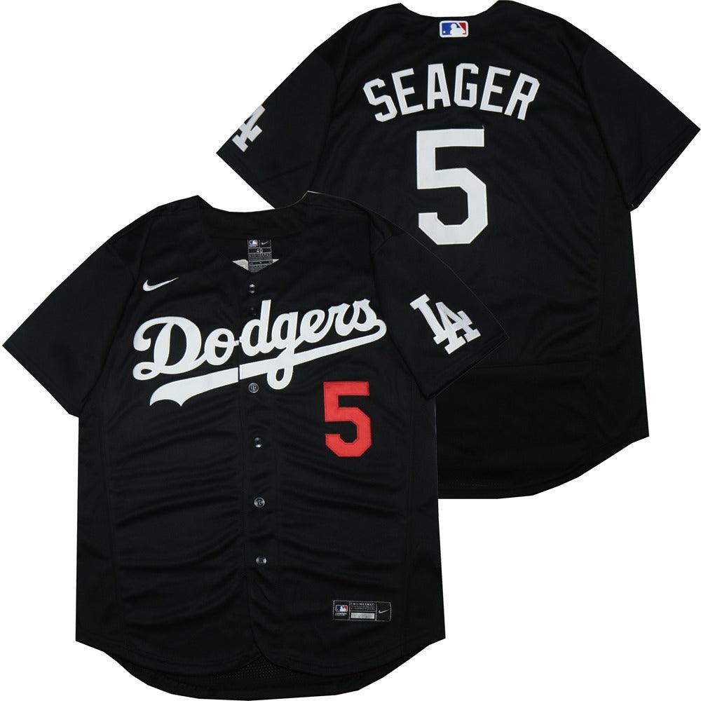 Camisa MLB Los Angeles Dodgers Jersey Preta Authentic