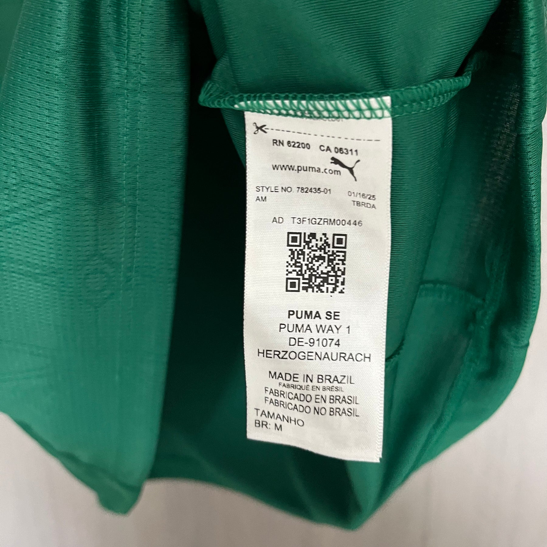 Camisa Puma Palmeiras I 2025 - Feminina