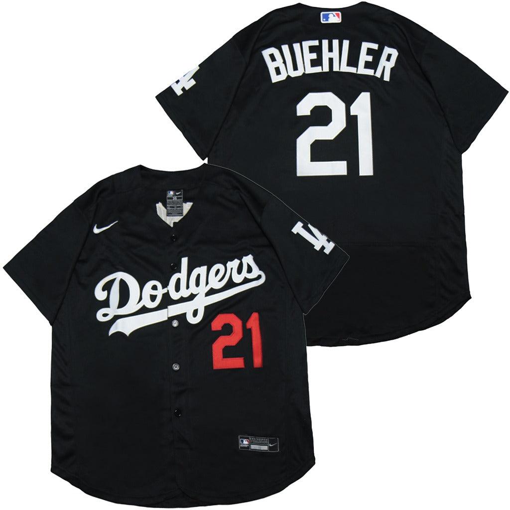 Camisa MLB Los Angeles Dodgers Jersey Preta Authentic
