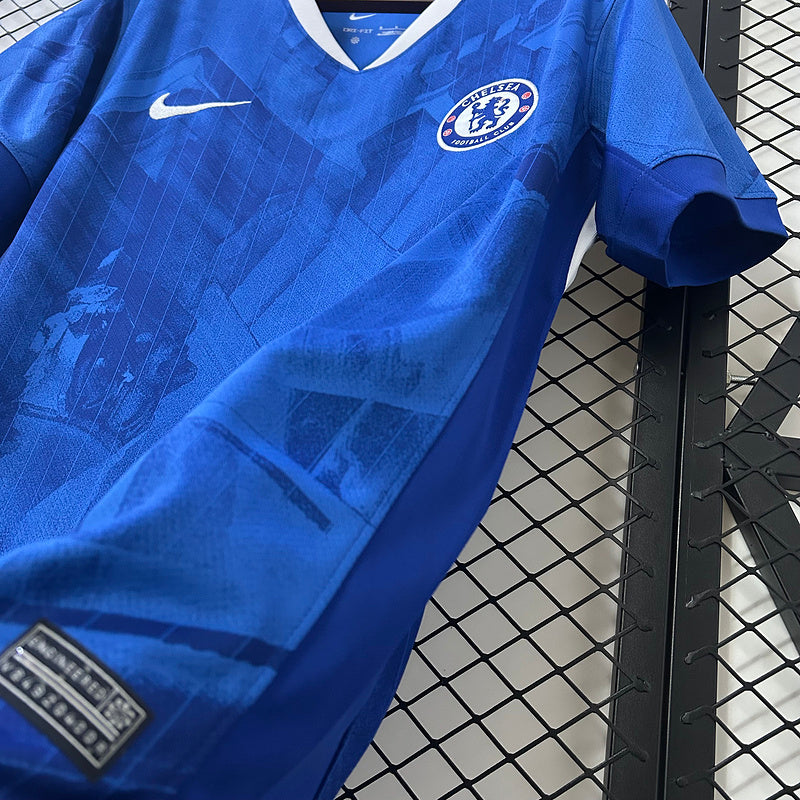 Camisa Chelsea Home 25/26  Torcedor Masculina