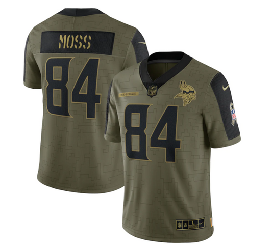 Camisa NFL Minnesota Vikings Vapor Limited Jersey Salute To Service 2021