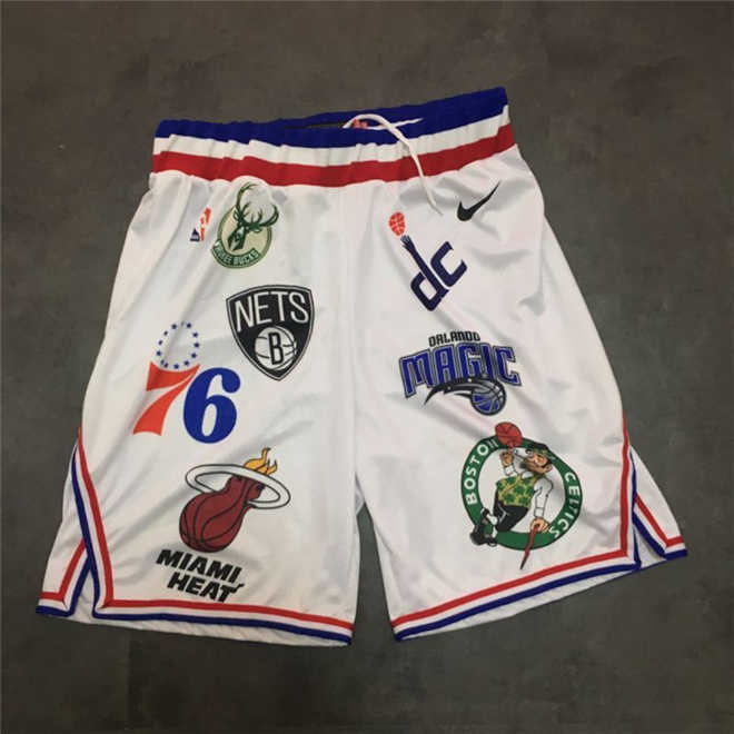Short Supreme x NBA White