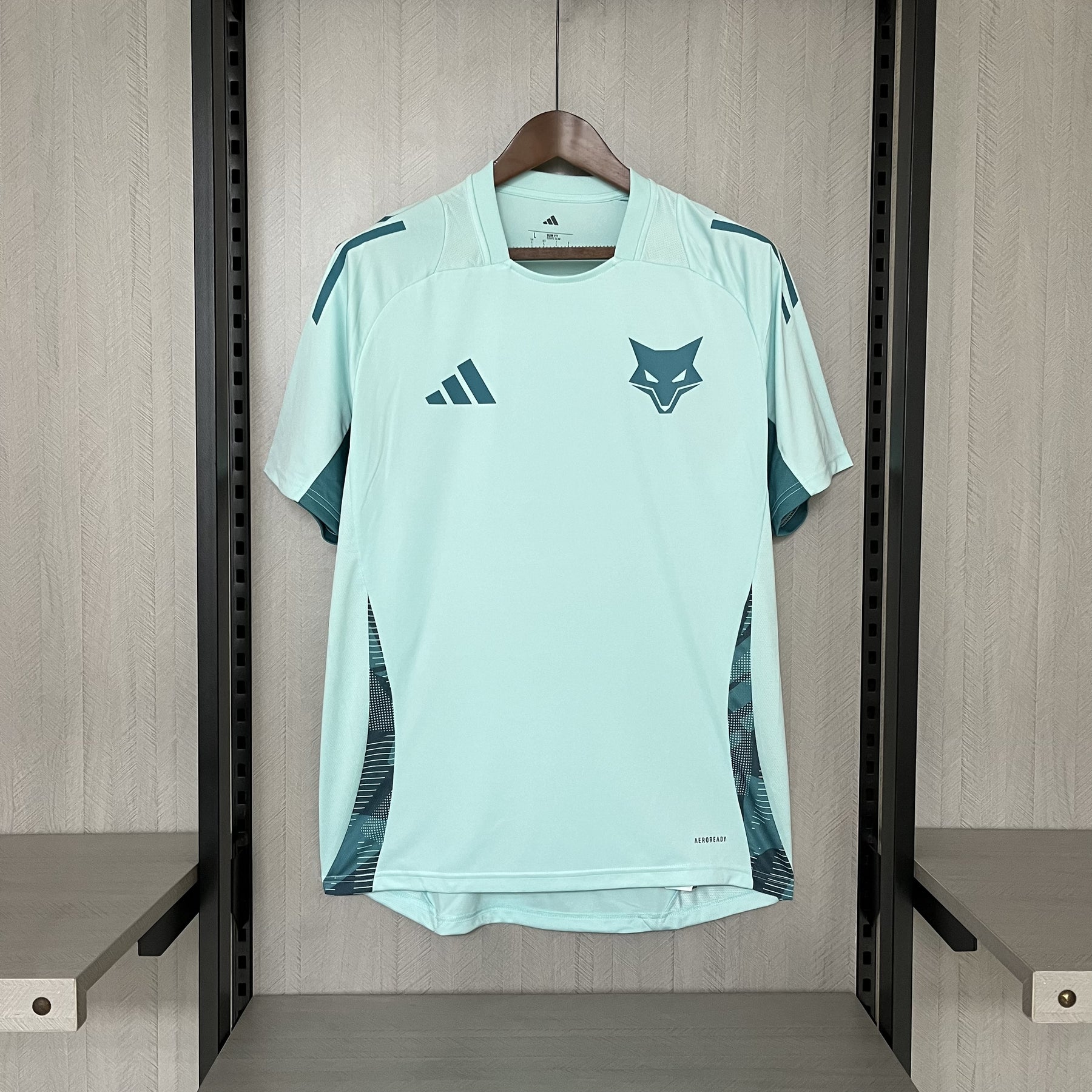 Camisa Cruzeiro 25/26 Treino Adidas Masculina - Azul Turquesa