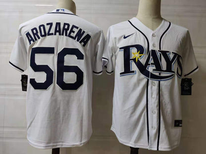 Camisa MLB Tampa Bay Rays Branca Torcedor